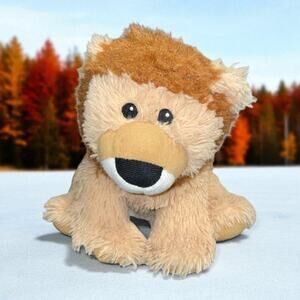 Warmies Plush Lion Jr Microwave Sensory Lavender Heat Therapy Stuffed Nursery 9"